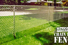 4 Foot High Galvanized Eastern Chain-Link Fence With Galvanized Framework