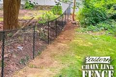 4 Foot High System21 Black Chain-Link Fence