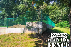 6 Foot High System21 Green Chain-Link Fence