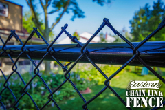 System21 Black Chain-Link Fence Top Rail
