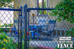 System21 Black Chain-Link Fence With Magna Latch